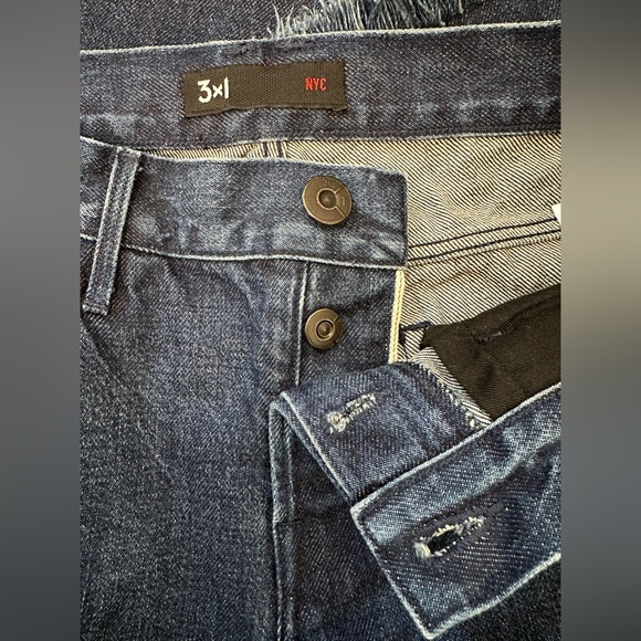 {3x1} WM3 Crop Fringe Jeans - Sz29 👖 - Picture 7 of 15